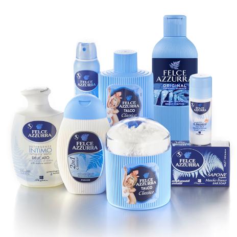 Produkty włoskiej marki Felce Azzurra