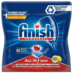 Finish Powerball All in1 Max Citrus Kapsułki do Zmywarki 45 szt.
