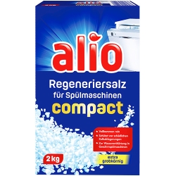 Alio Compact Gruboziarnista sól do zmywarki 2 kg