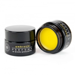 Miodowa Mydlarnia perfumy w wosku pszczelim Ambrozja 15g