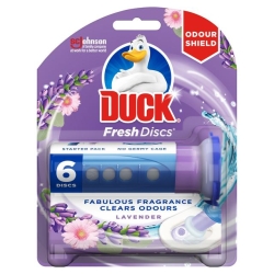 Żelowy krążek do toalety WC Duck o zapachu lawendy 36ml