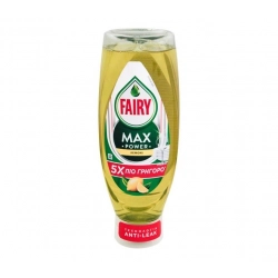 Fairy Max Power Lemon płyn do mycia naczyń Anti leak 660ml