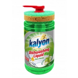 KAYLON PŁYN DO NACZYŃ Z DOZOWNIKIEM I GĄBKĄ1 L