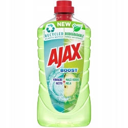 Ajax Boost Vinegar Green Apple Płyn do podłóg 1L