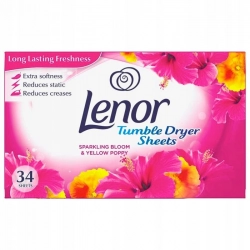 LENOR CHUSTECZKI ZAPACHOWE 34 SZTUKI RÓŻOWE