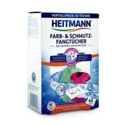 Heitmann Farb&Schmutz chusteczki do prania wyłapujące kolor 45 szt.