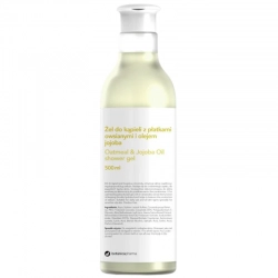 Botanicapharma Żel do kąpieli z Płatków Owsianych i z Oleju Jojoba 500 ml