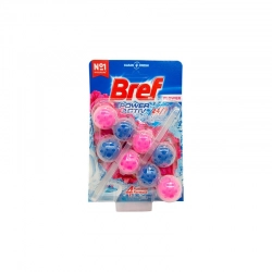 Bref WC POWER ACTIV FLOWER Zawieszka do WC 2x50g