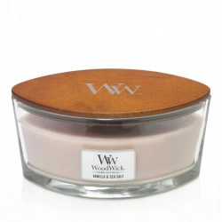 WOODWICK VANILIA & SEA SALT ŚWIECA ELIPSA 453,6 G