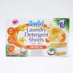 SWIRL CHUSTECZKI DO PRANIA NONBIO TROPICAL 20 SZTUK