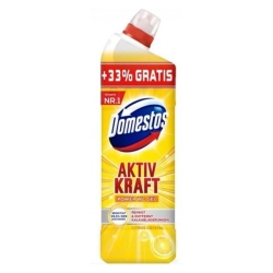 Domestos Aktiv Kraft Żel do WC Citrus Crystal 1l