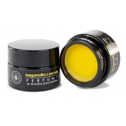 Miodowa Mydlarnia perfumy w wosku pszczelim Bergamotka z Paczulą 15g