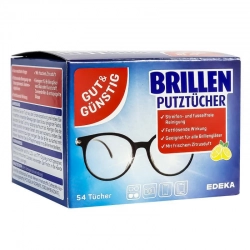 G&G Chusteczki do Czyszczenia Okularów Lemon 54 Sztuki