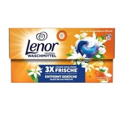Lenor All‑in‑1 PODS Orangenblüte & Pfirsich – 30 kapsułek do prania