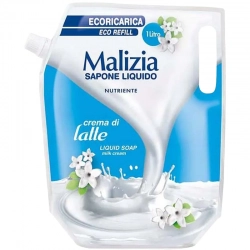 Malizia Mydło w Płynie zapas Crema Di Latte 1L