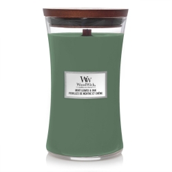 WoodWick Mint Leaves Oak Duża świeca 610 g