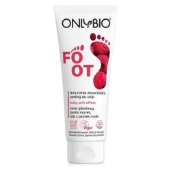 OnlyBio Naturalnie złuszczający peeling do stóp 75ml