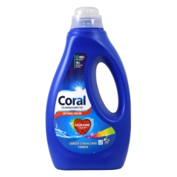 Coral Optimal Żel do prania kolorów 1 litr