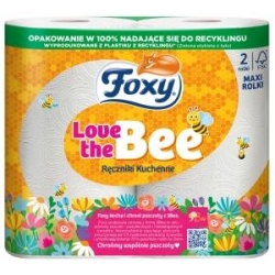 Foxy Ręcznik kuchenny 2 rolki Love The Bee