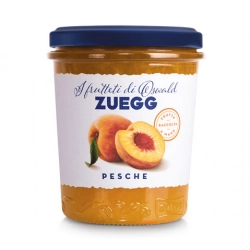 Zuegg Confettura Extra di Pesche - dżem brzoskwiniowy z kawałkami owoców 320g