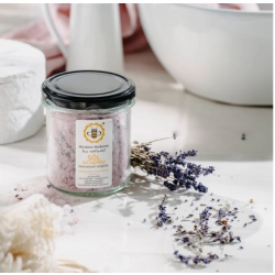 Miodowa Mydlarnia sól do kąpieli Lawendowe Wzgórze 350g