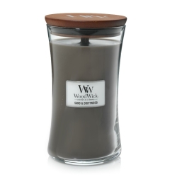 WoodWick Sand Driftwood Duża świeca 610 g