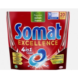 Somat Excellence 4In1 Tabletki do zmywarki 20 szt