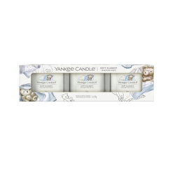 Yankee Candle Świece mini Soft Blanket 3x37g