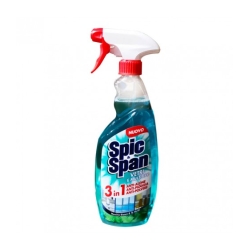 Spray do szyb i luster Spic & Span Białe Piżmo 0,75l