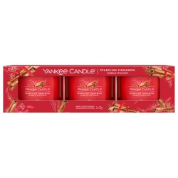 Yankee Candle Sparkling Cinnamon Mini Świece 3szt × 37g