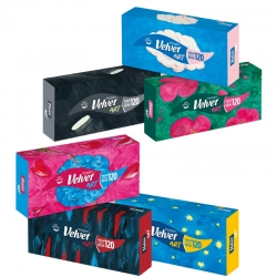 VELVET Chusteczki higieniczne w kartoniku ART 120 szt