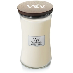 WoodWick White Tea & Jasmine Świeca Duża 610 g