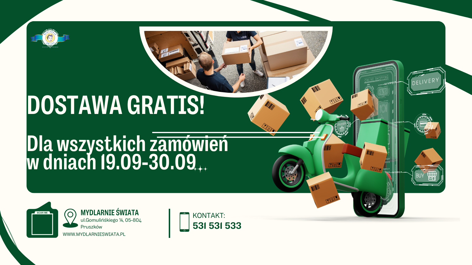 darmowa dostawa